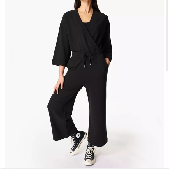 Sweaty Betty Pants - NWT Sweaty Betty Rest Days Jumpsuit in Black Size Small
